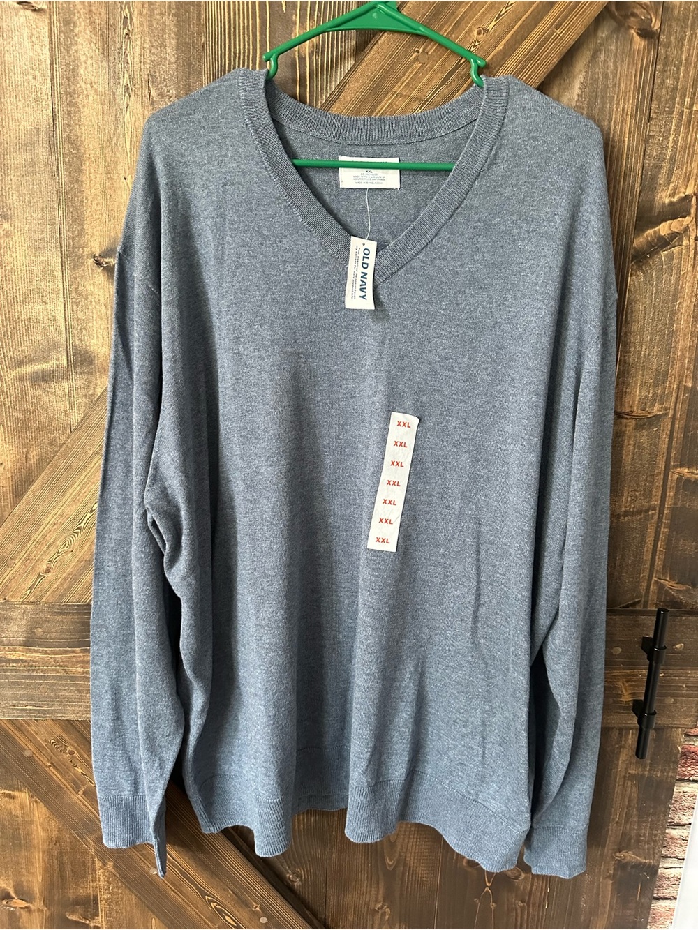 Old Navy Men's V-Neck Sweater - blue